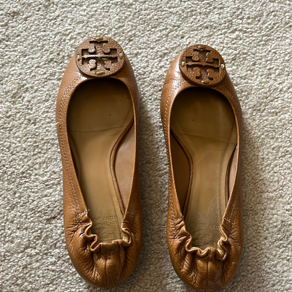 Tory Burch Minnie ballet flat tan 7.5